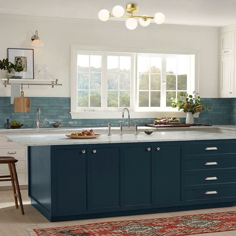 Everly Quinn Humfleet 5 Light Dimmable LED Vanity Light & Reviews